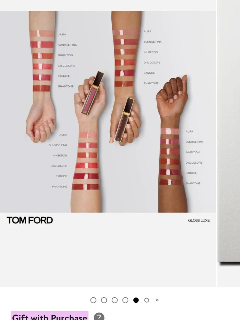 Tom Ford Lipgloss 22 Sunrise Pink